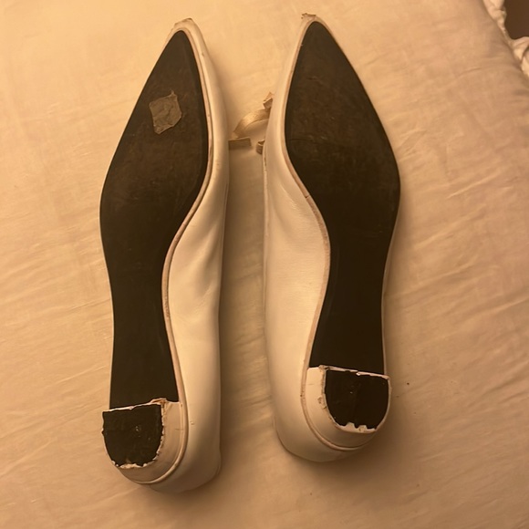 Vintage pointed Prada bow flats - Picture 2 of 2